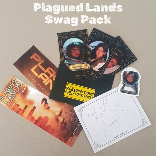 Plagued Lands Swag Pack with Signed Book Plate